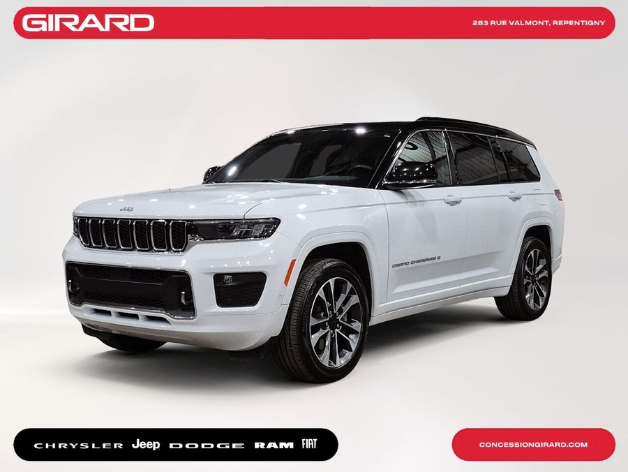 2024 JEEP GRAND CHEROKEE L OVERLAND White