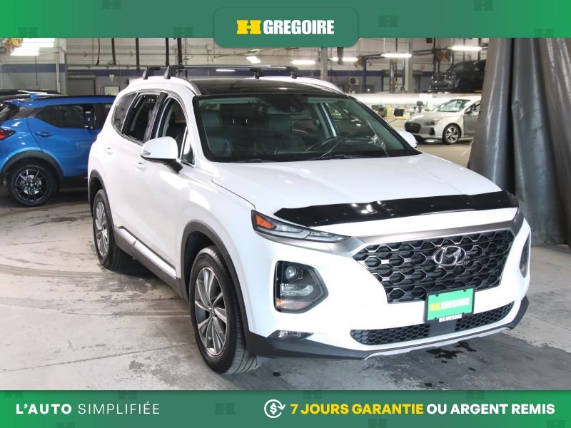 Hyundai Santa Fe 2020 Blanc Laval - photo #0