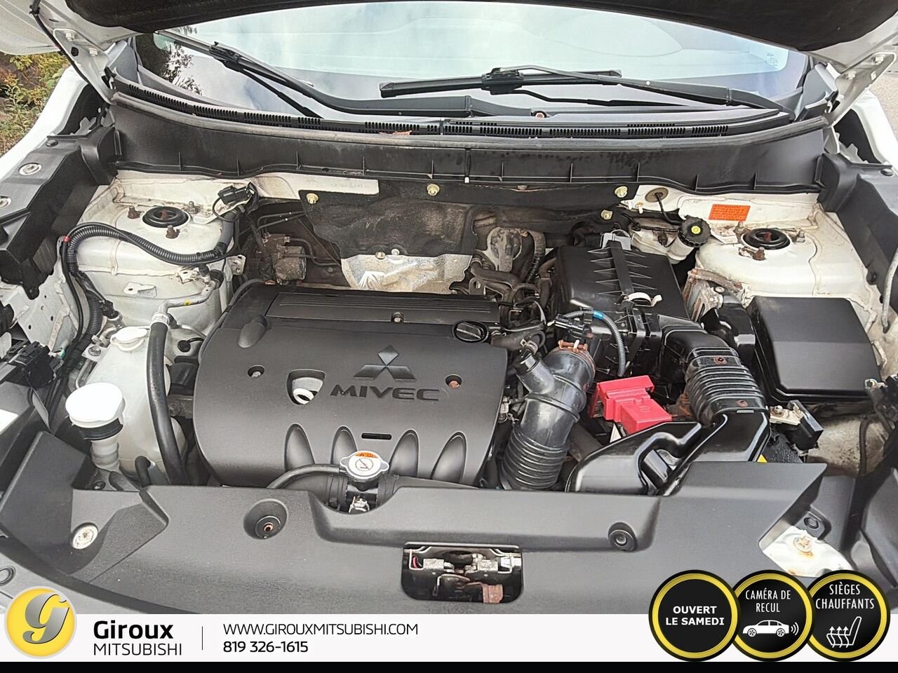 2021 Mitsubishi RVR White Sainte-Agathe-des-Monts - photo #8