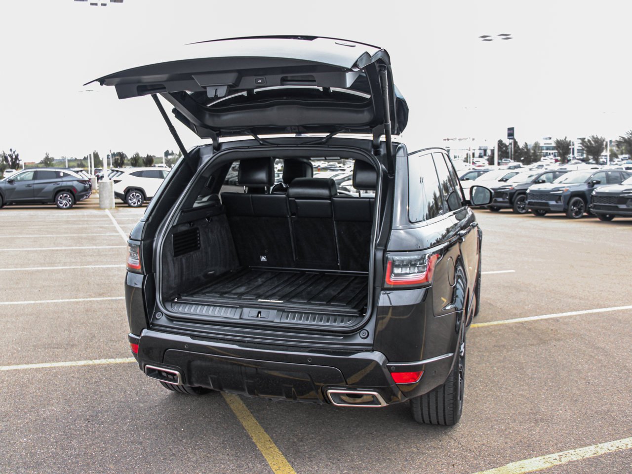 2021 Land Rover Range Rover Sport Td6 Diesel HSE Silver Black Sherwood Park - photo #6