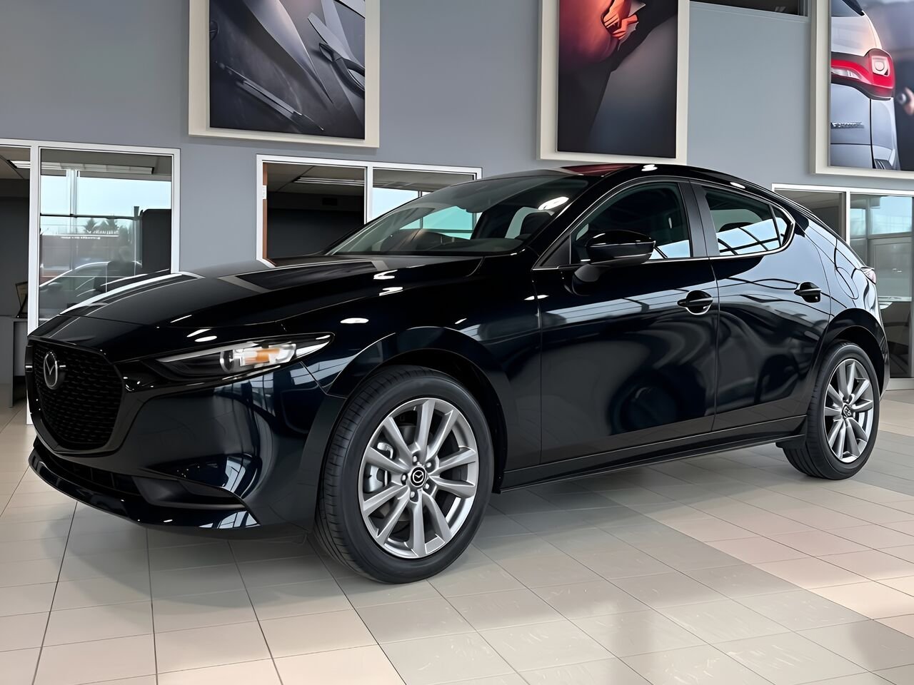 2026 MAZDA Mazda3 Sport Jet Black Mica Notre-Dame-des-Prairies - photo #0