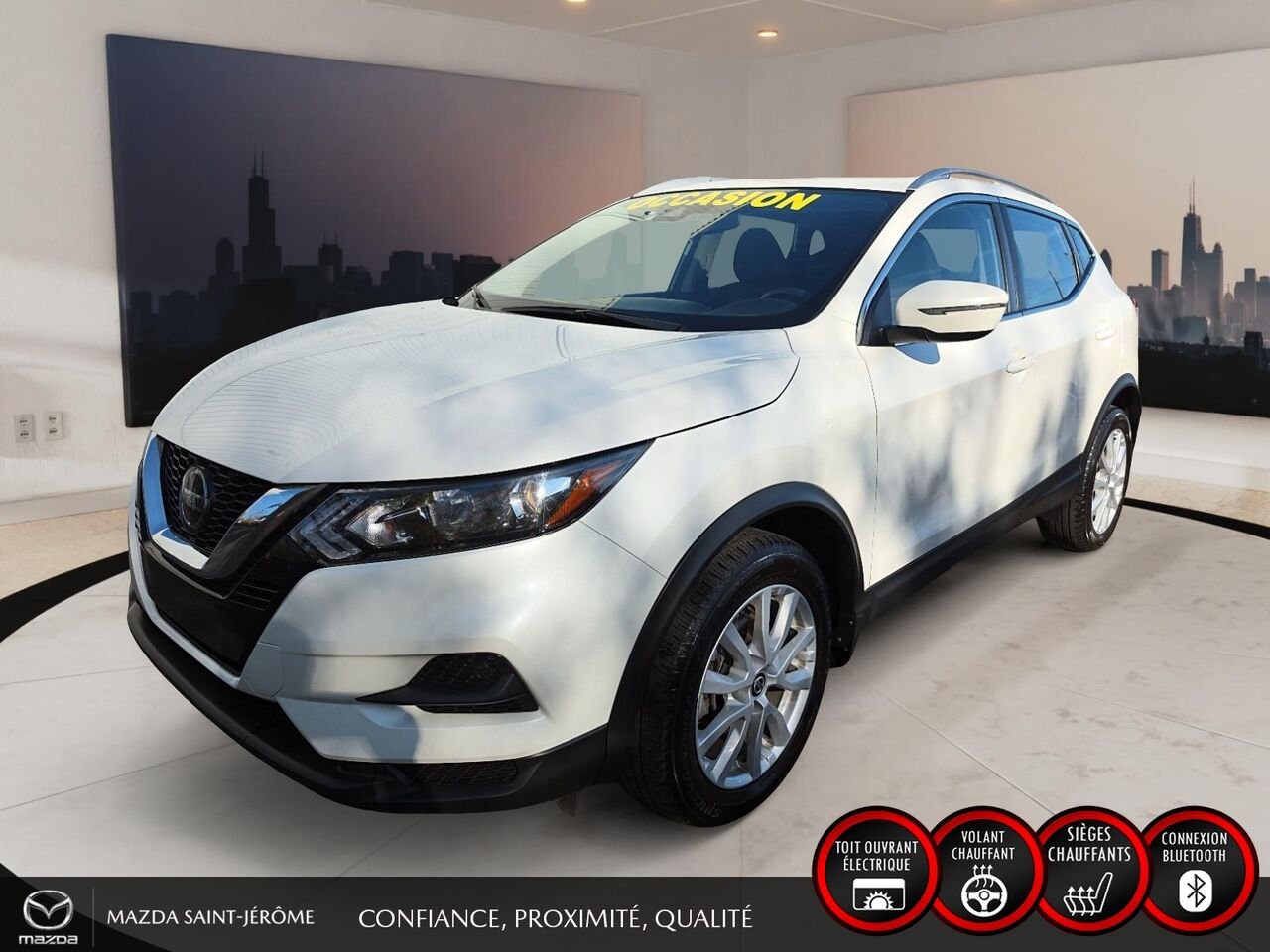 Nissan Qashqai 2023 Blanc Saint-Jérôme - photo #0