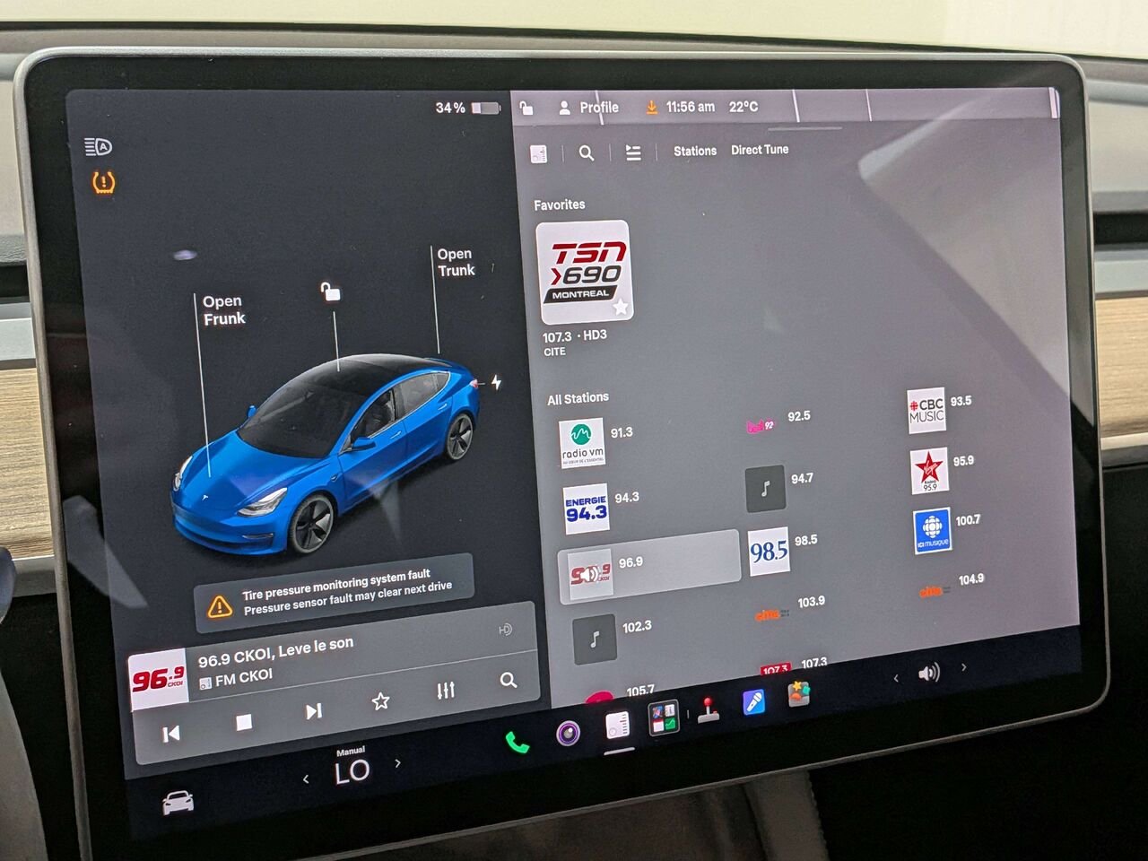 2021 Tesla Model 3 Standard Range Plus RWD Blue Val-David - photo #24