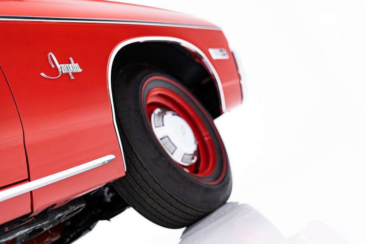 Chevrolet Impala Match N# L72 427/425 4spd 4.56gear Org Bill Of Sale | PRIX EN USD 1968 Rouge Montréal - photo #97