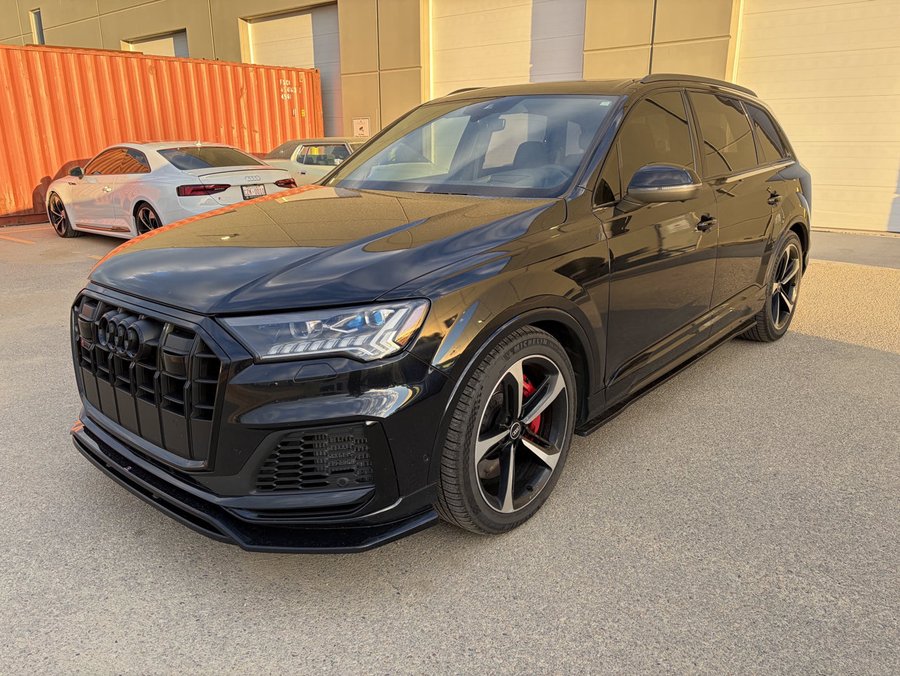 2021 Audi SQ7 Premium Plus | APR Tune | Carbon Fiber Intake | Maxton Design Body Kit | Diamond Stitching Seats Black