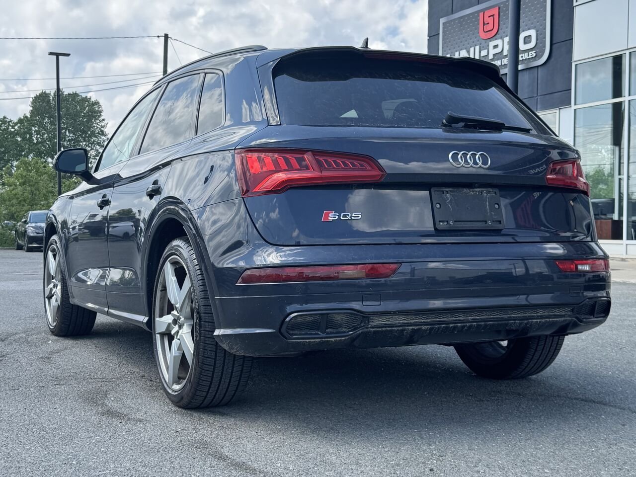 Audi SQ5 Technik 2019 Bleu Granby - photo #4