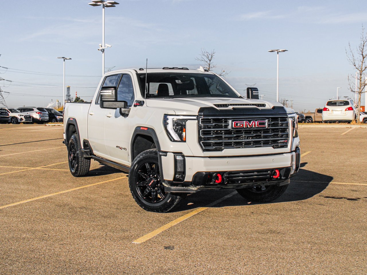 2024 GMC Sierra 3500HD 4WD Crew Cab 159 AT4 White Sherwood Park - photo #1