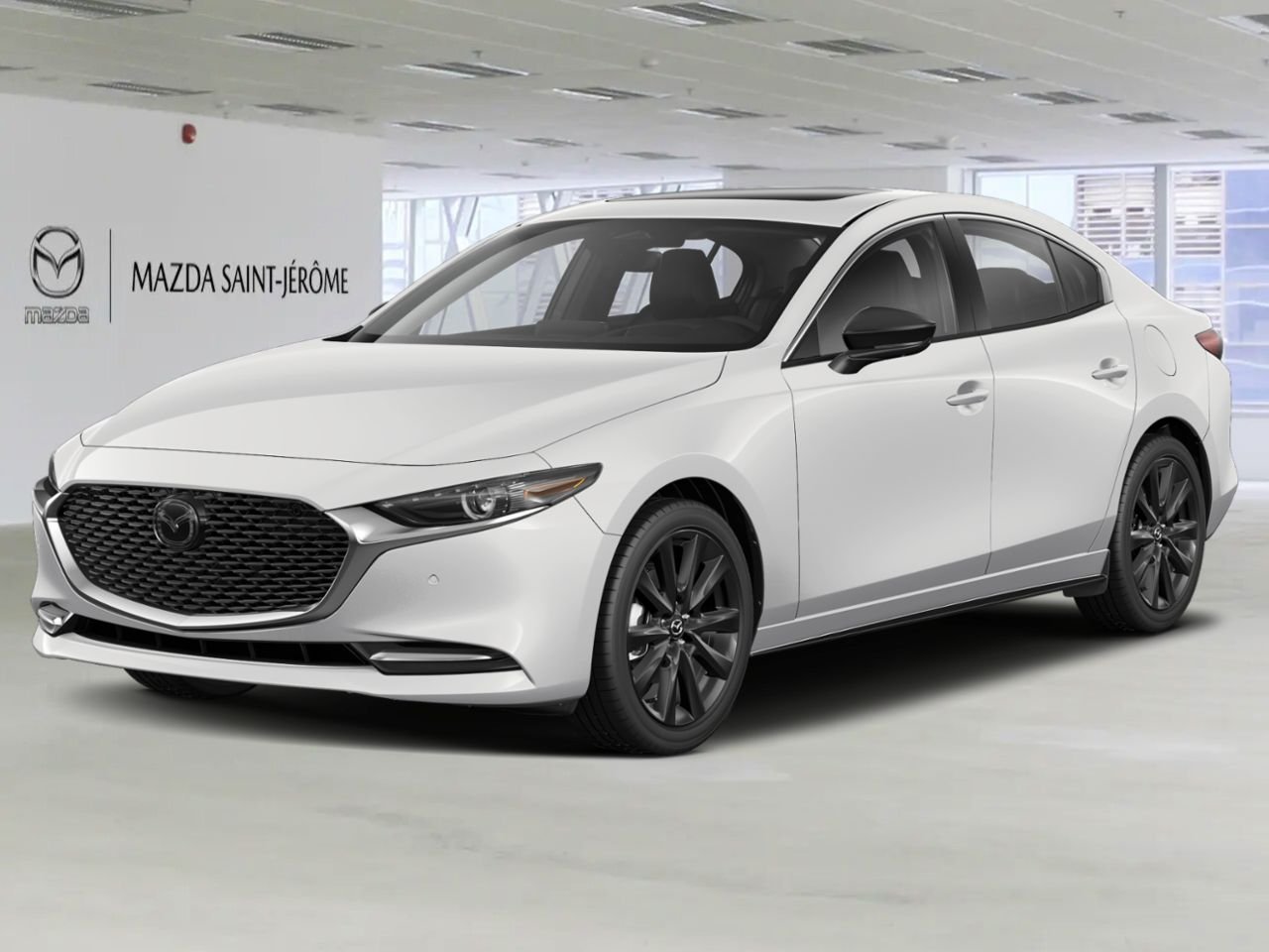 2026 MAZDA MAZDA3 GT GT avec moteur turbo TI i-ACTIV White Saint-Jérôme - photo #0