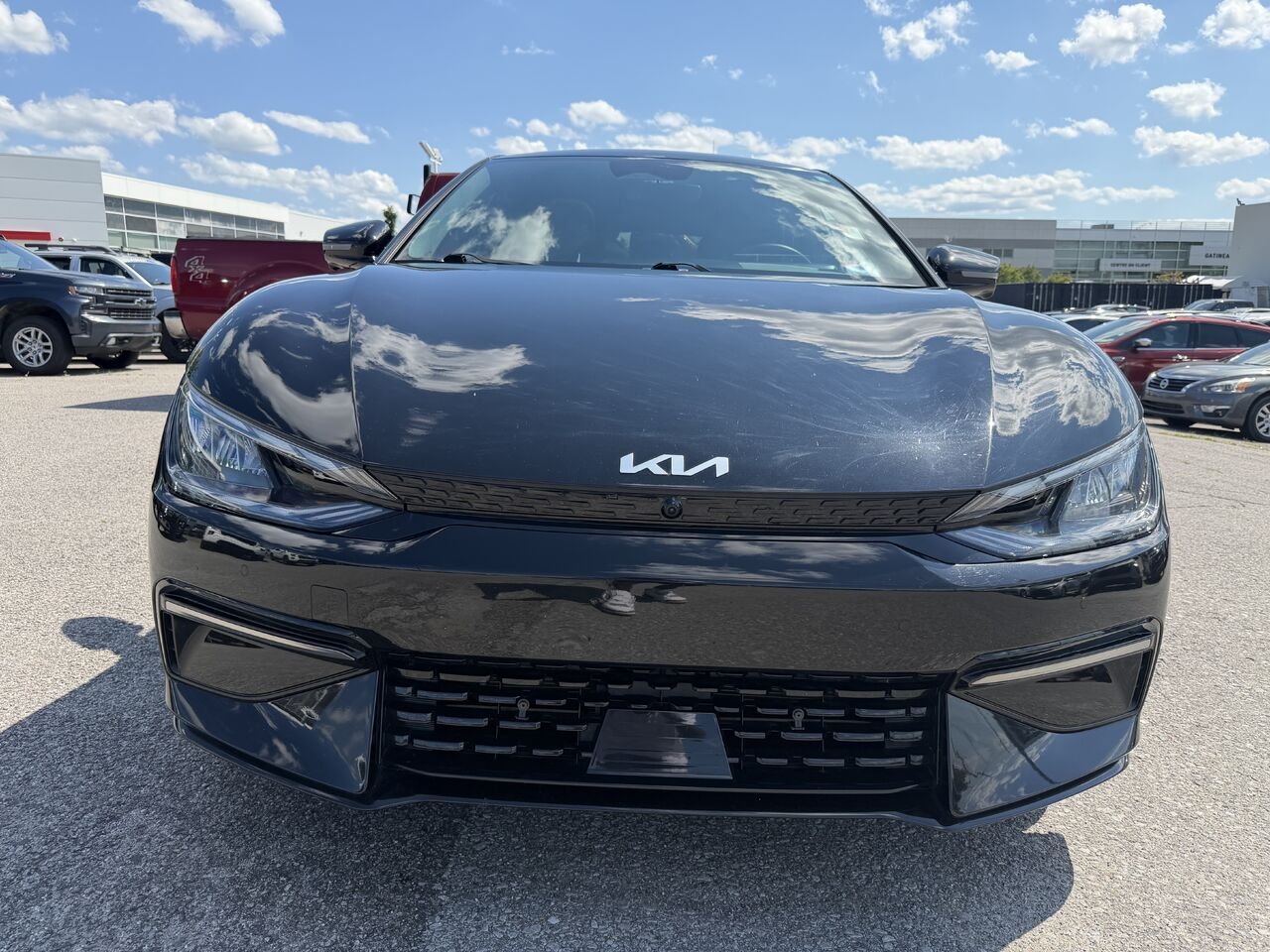 2024 KIA EV6 GT LINE Land TI avec ensemble GT-Line 1 Black Gatineau - photo #25