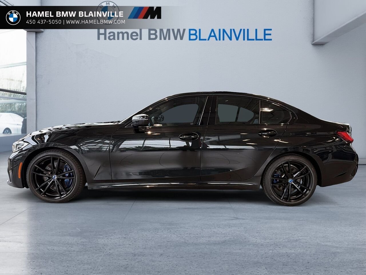 2019 BMW Série 3 330i xDrive berline Black Blainville - photo #4