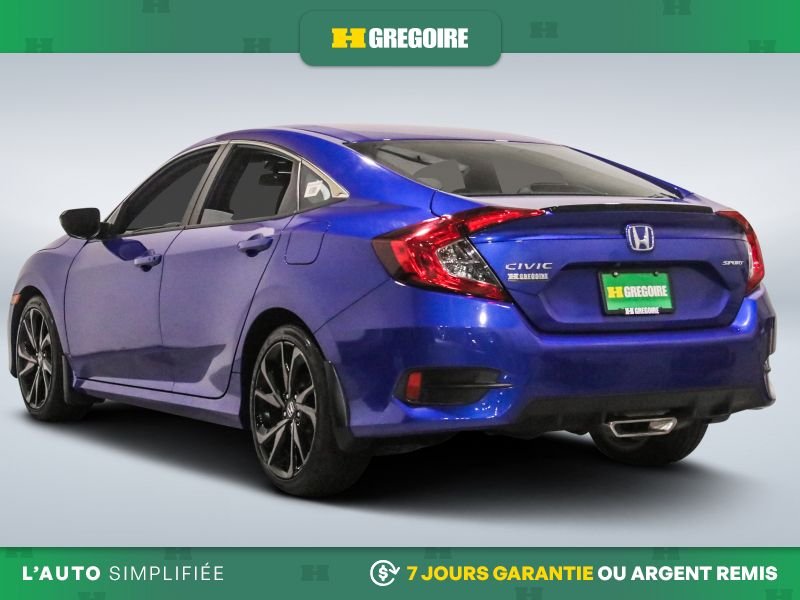Honda Civic 2019 Bleu Blainville - photo #5