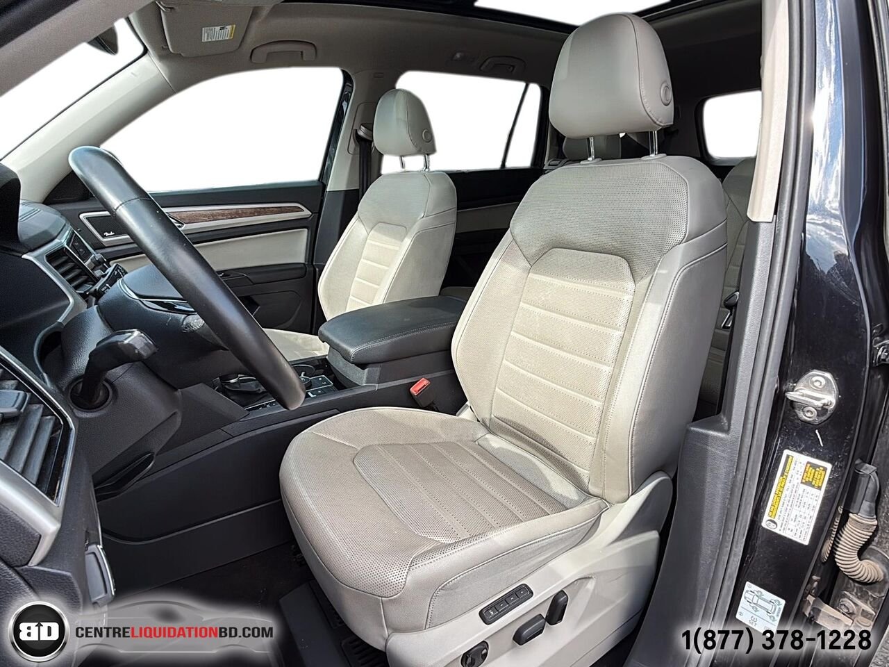 Volkswagen Atlas EXCELINE R-LINE V6 4MOTION | BD0372 2019 Noir Granby - photo #12