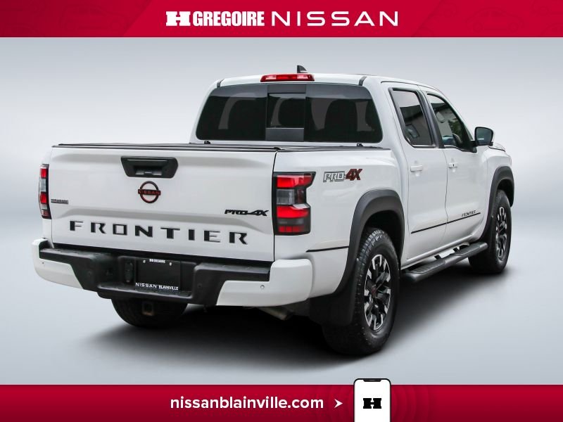 Nissan Frontier 2023 Blanc Blainville - photo #8