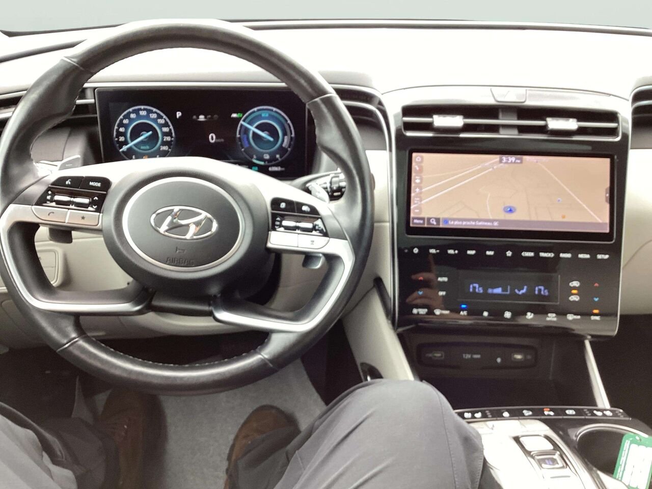 Hyundai Tucson hybride 2022 Blanc Gatineau - photo #9