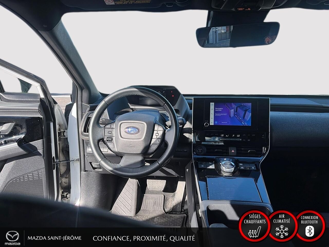 Subaru Solterra AWD | 100 % ÉLECTRIQUE | APPLE CARPLAY | EYESIGHT | DÉMARREUR À DISTANCE 2023 Blanc Saint-Jérôme - photo #21