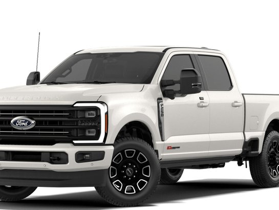 2027 Ford Super Duty F-250 SRW PLATINE Star White Metallic Tri-Coat