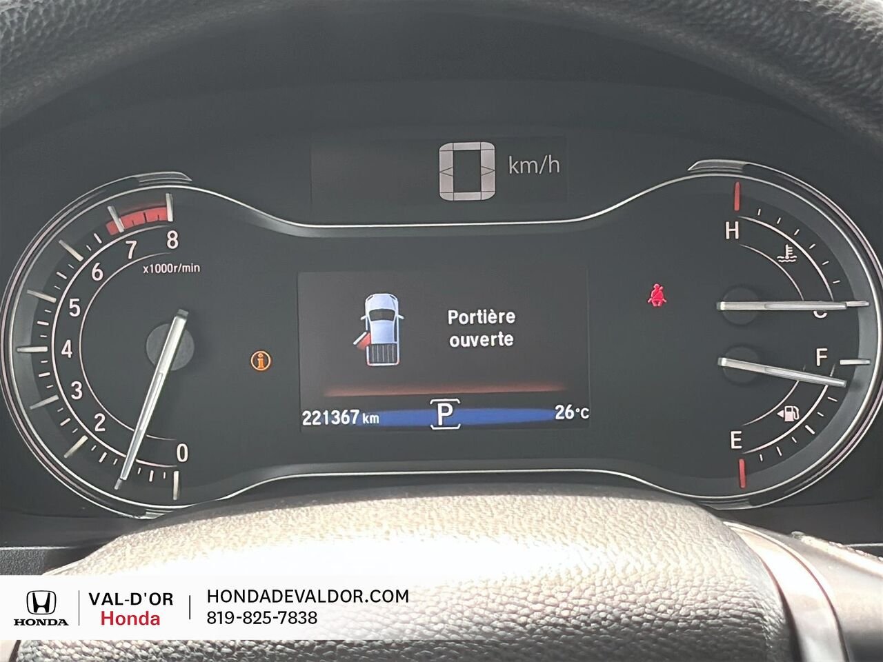 Honda Ridgeline Sport Traction Intégrale 2019 Noir Val-d'Or - photo #9