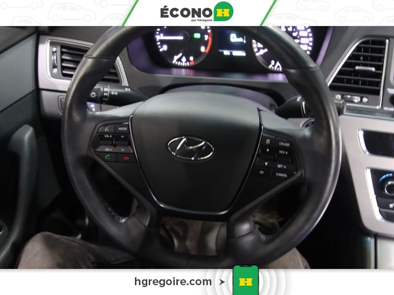 Hyundai Sonata 822292 | 2.4L GLS TOIT GR ÉLEC A/C BLUETOOTH CAMÉRA MAGS 2017 Gris Laval - photo #13