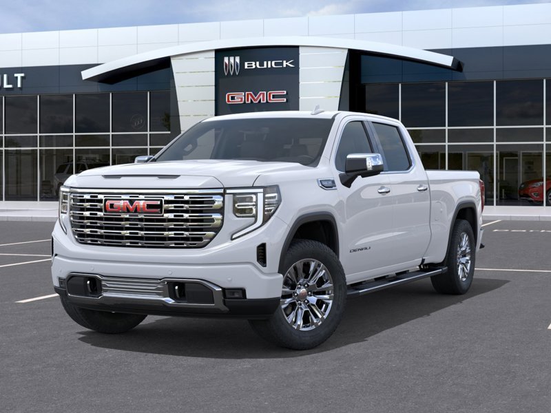 2026 GMC Sierra 1500 Denali cabine multiplace 4RM 157 po GLACIER WHITE TRICOAT Sherbrooke - photo #5