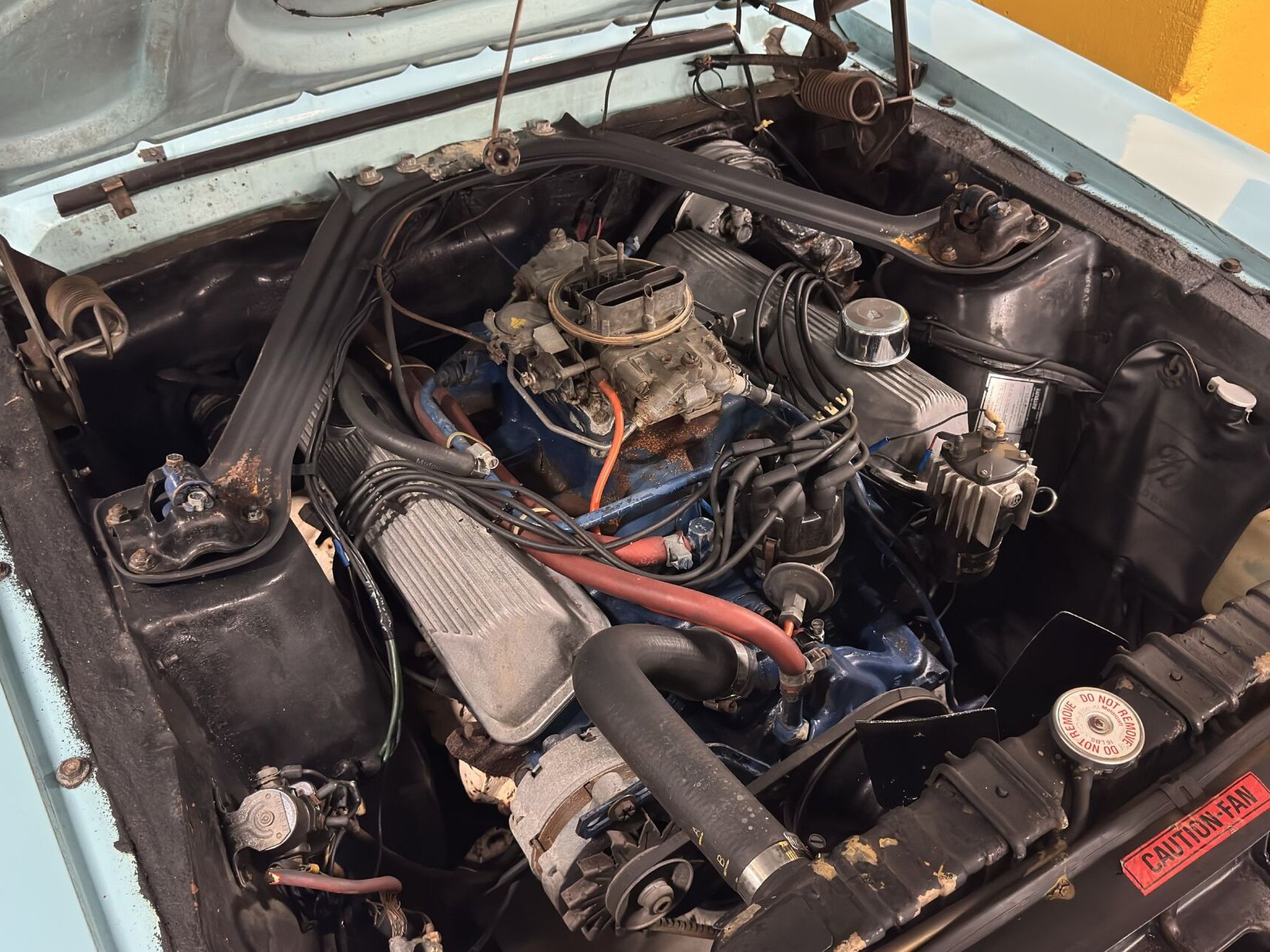 Ford Mustang 1967 Bleu Montréal - photo #8