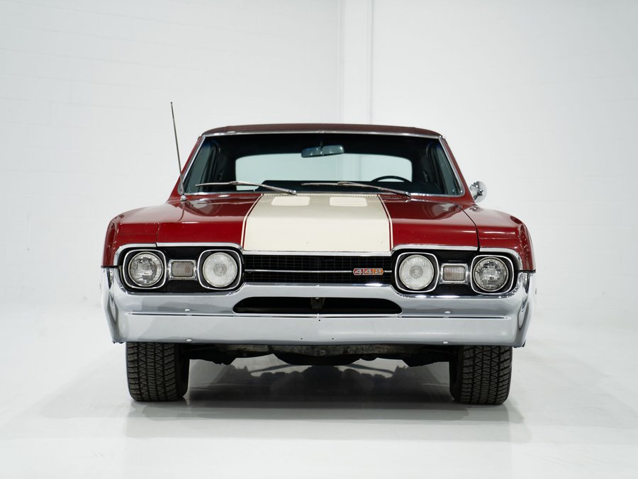 1967 Oldsmobile Cutlass 442 **PRICE IN USD** Fully Numbers Matching Unrestored with Single Repaint Red