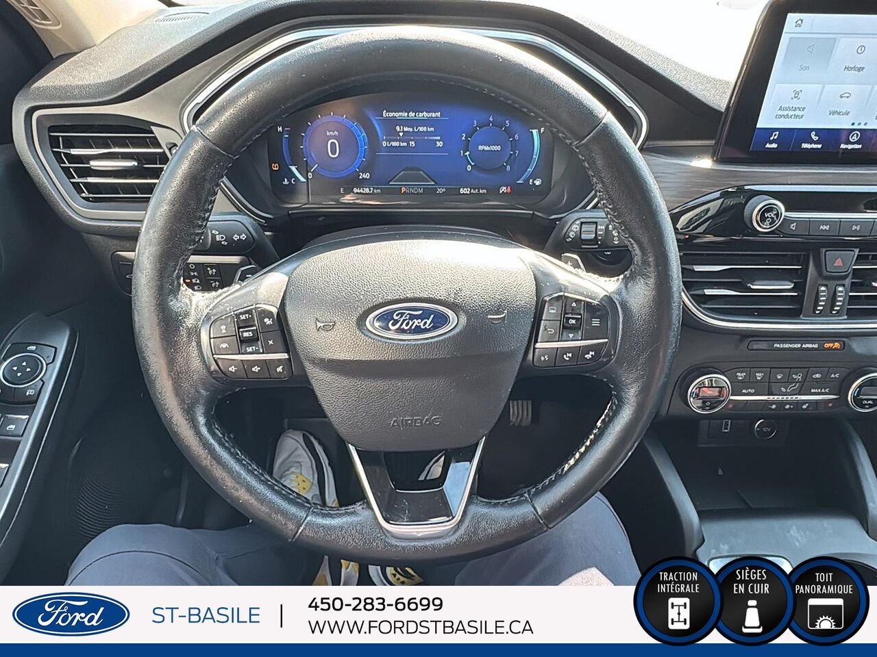 Ford Escape 2020 Noir Saint-Basile-le-Grand - photo #18