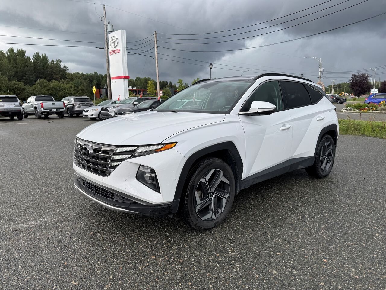2023 Hyundai Tucson plug-in Hybrid Ultimate TI White Val-d'Or - photo #0