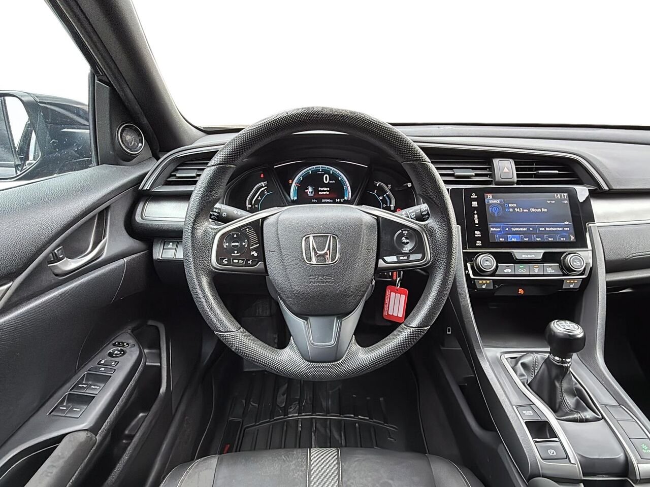 2017 Honda Civic Hayon LX 5 portes BM | BD0398A Black Granby - photo #12