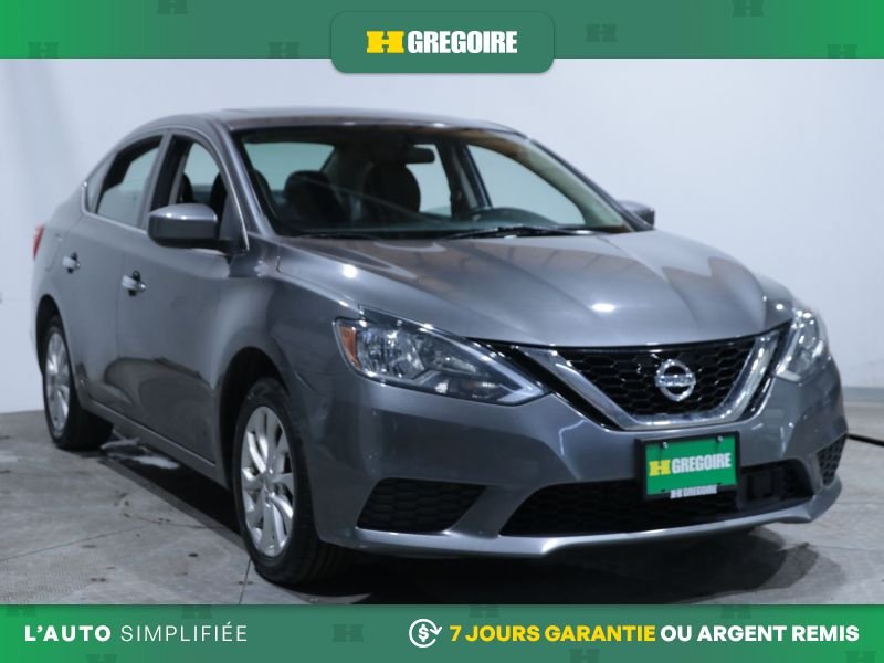 Nissan Sentra SV AUTO AC TOIT MAGS CAM RECULE BLUETOOTH 2019 Gris