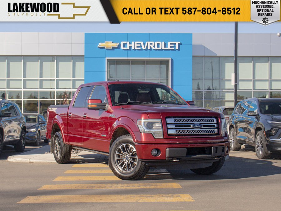 2013 Ford F-150 Limited 900A 3.5L EcoBoost | Power Sunroof Tinted Ruby Red