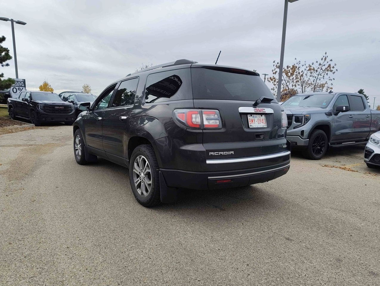 2015 GMC Acadia AWD 4dr SLT1 Black Sherwood Park - photo #4