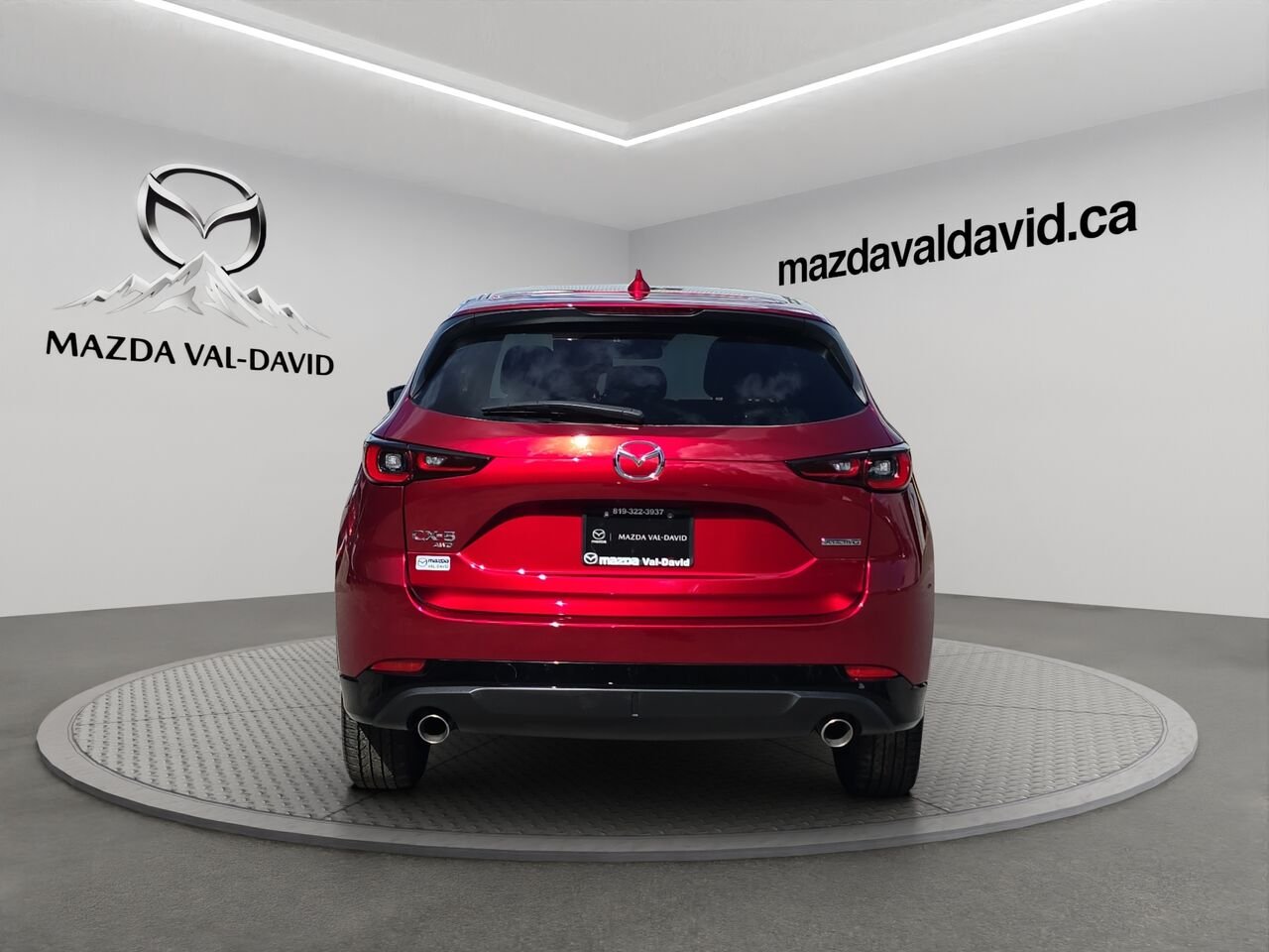 Mazda CX-5 SPORT DESIGN, TRACTION INTÉGRALE, TOIT OUVRANT, SIÈGES CHAUFFANTS AVANT/ARRIÈRE, NAVIGATION 2023 Rouge Val-David - photo #23