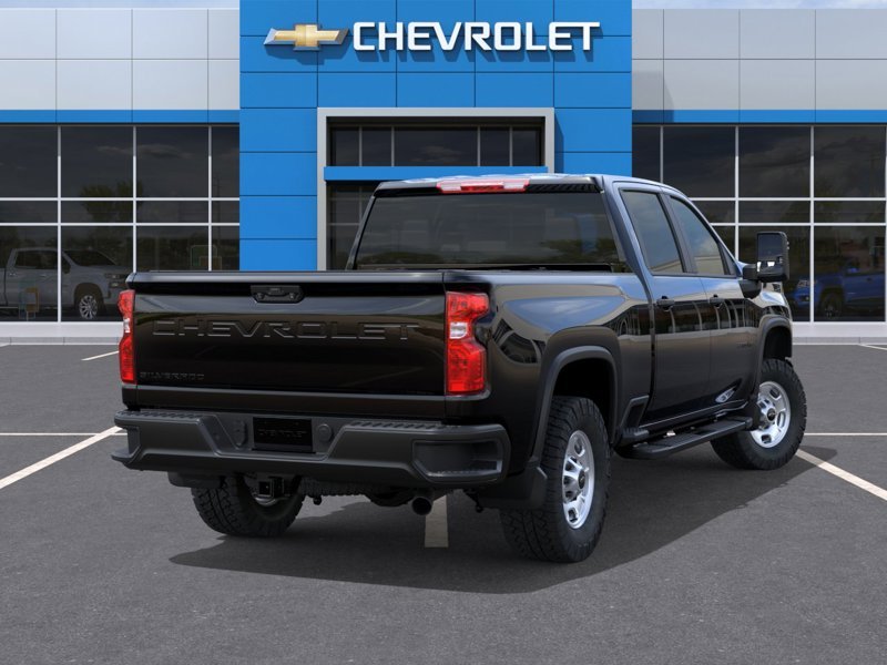 CHEVROLET Silverado 2500HD WT cabine multiplace 4RM 159 po 2026 Noir Ottawa & Gatineau - photo #3