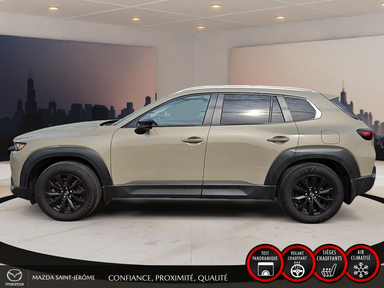 Mazda CX-50 GS-L | TOIT PANORAMIQUE | AWD | 2024 Beige Saint-Jérôme - photo #10