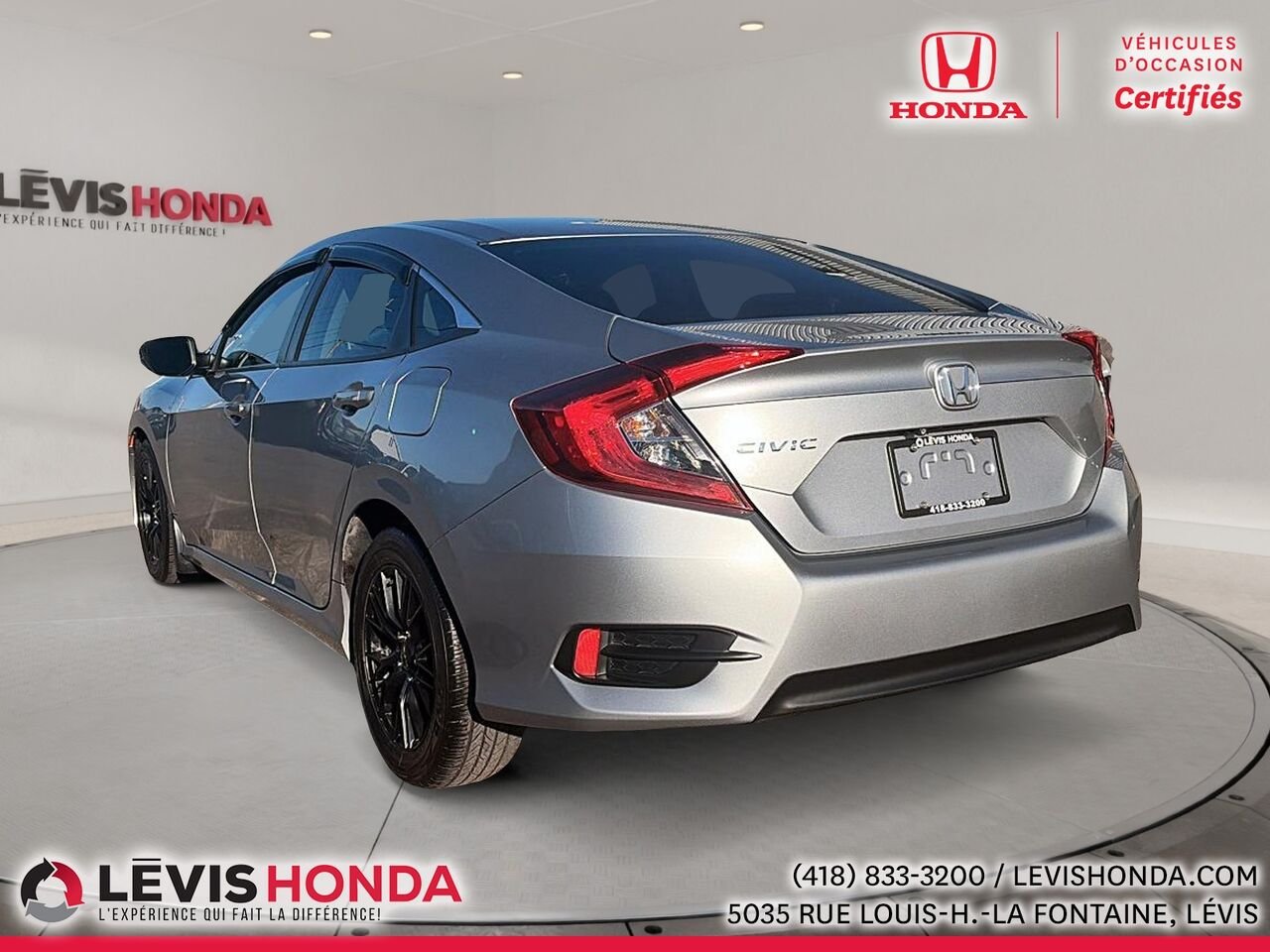 2018 Honda Civic Berline LX CVT Silver Lévis - photo #7