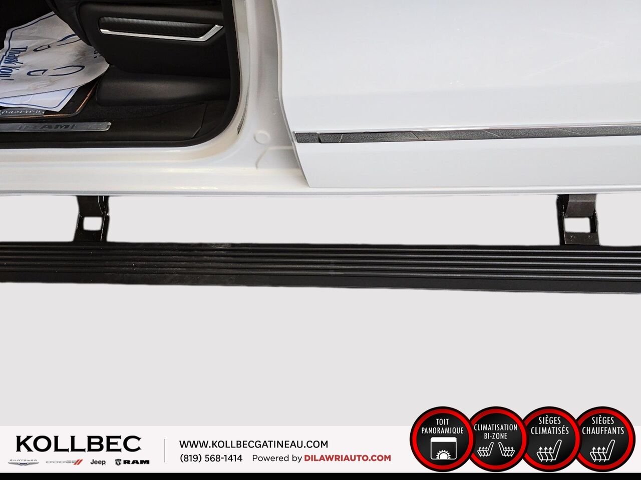 RAM 1500 26730 | Tungsten cabine d'équipe 4x4 caisse de 5 pi 7 po 2026 Triple couche nacrée ivoire Gatineau - photo #31