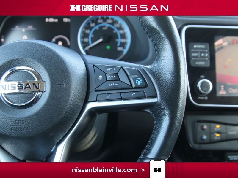 2019 Nissan Leaf Red Saint-Eustache - photo #23