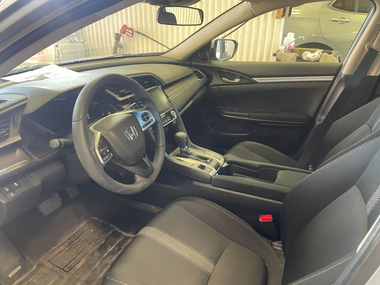 Honda Civic LX AUTO *SIÈGES CHAUF* CARPLAY BLUETOOTH REG ADAPT 2019 Gris Saint-Jérôme - photo #2