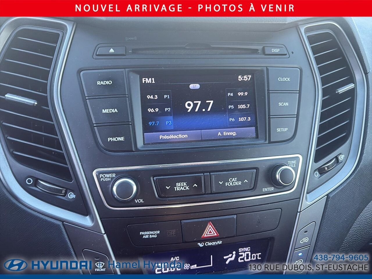Hyundai Santa Fe Sport 2017 Rouge Saint-Eustache - photo #9