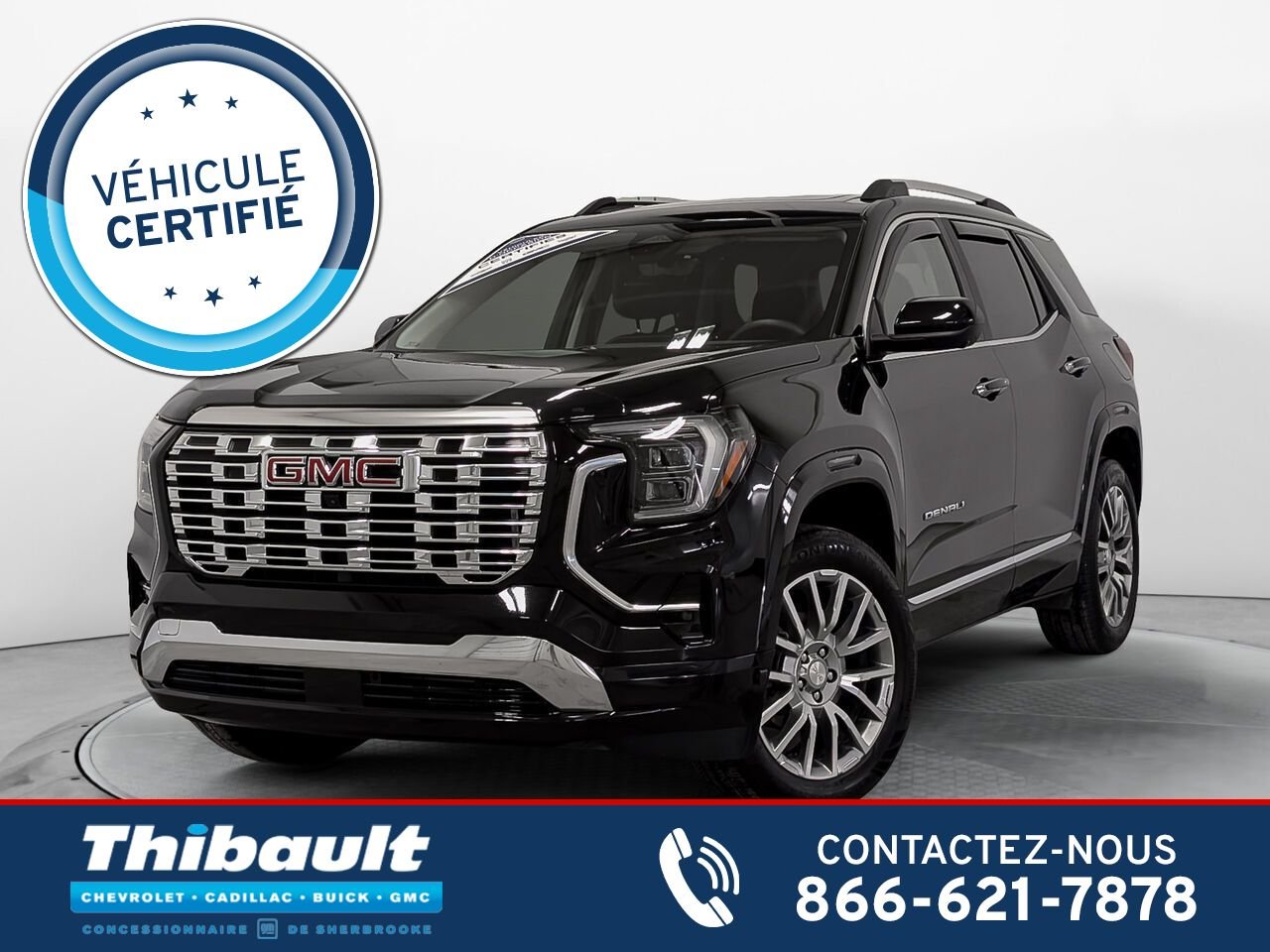GMC Terrain AWD Denali Toit Pano 2026 Noir Sherbrooke - photo #0