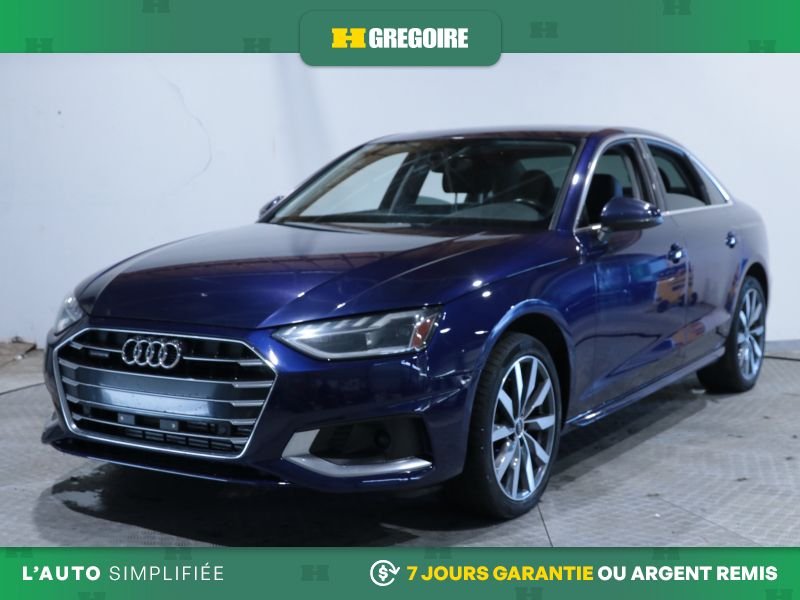 Audi A4 2021 Bleu Blainville - photo #2