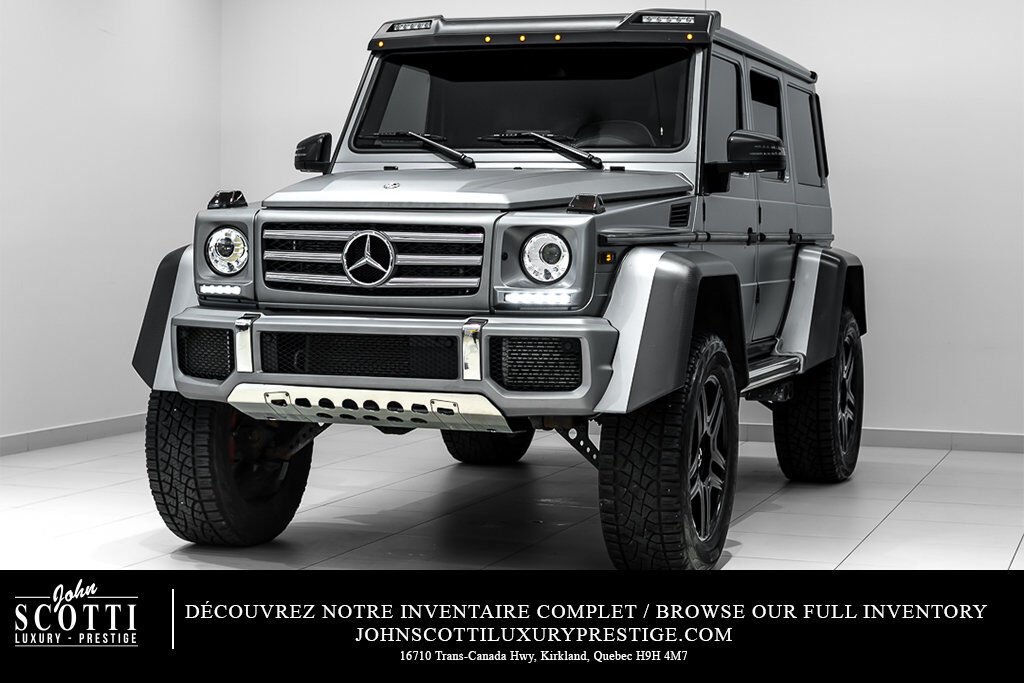 Mercedes-Benz G-Class 2018 Gris Saint-Eustache - photo #0