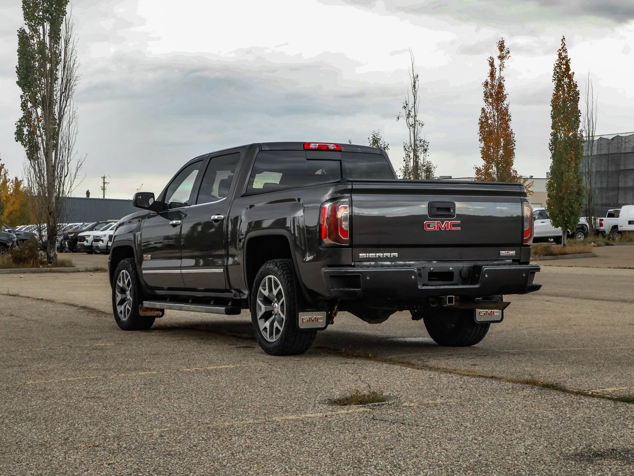 2016 GMC Sierra 1500 4WD Crew Cab 143.5 SLT Black Sherwood Park - photo #5