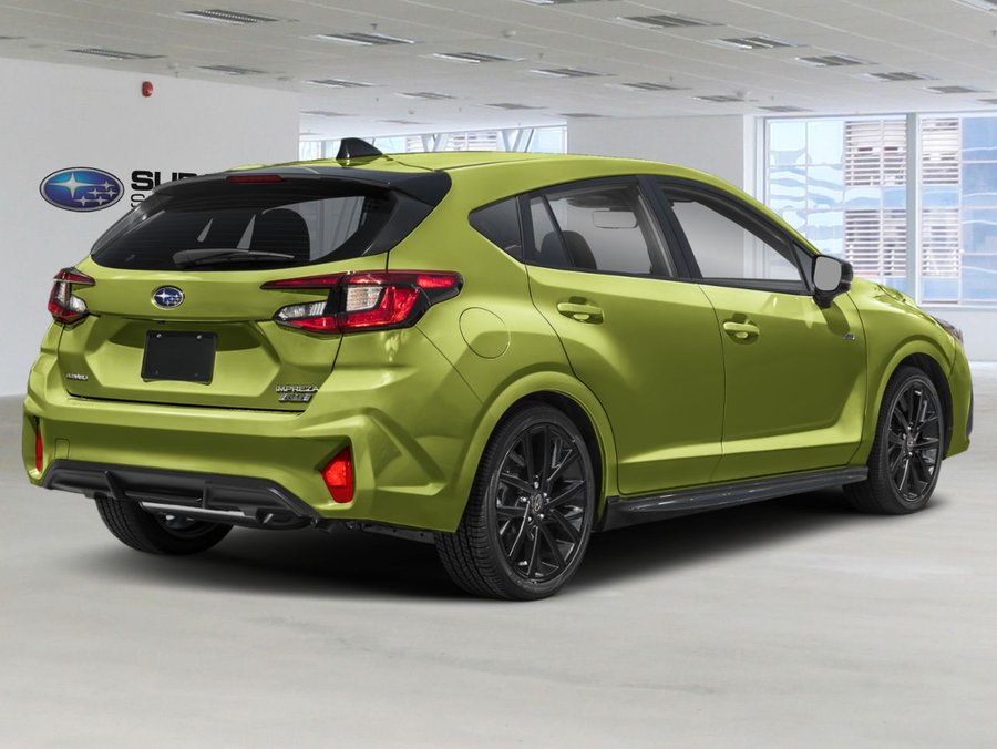 2026 Subaru Impreza RS AWD Citrus Yellow Pearl
