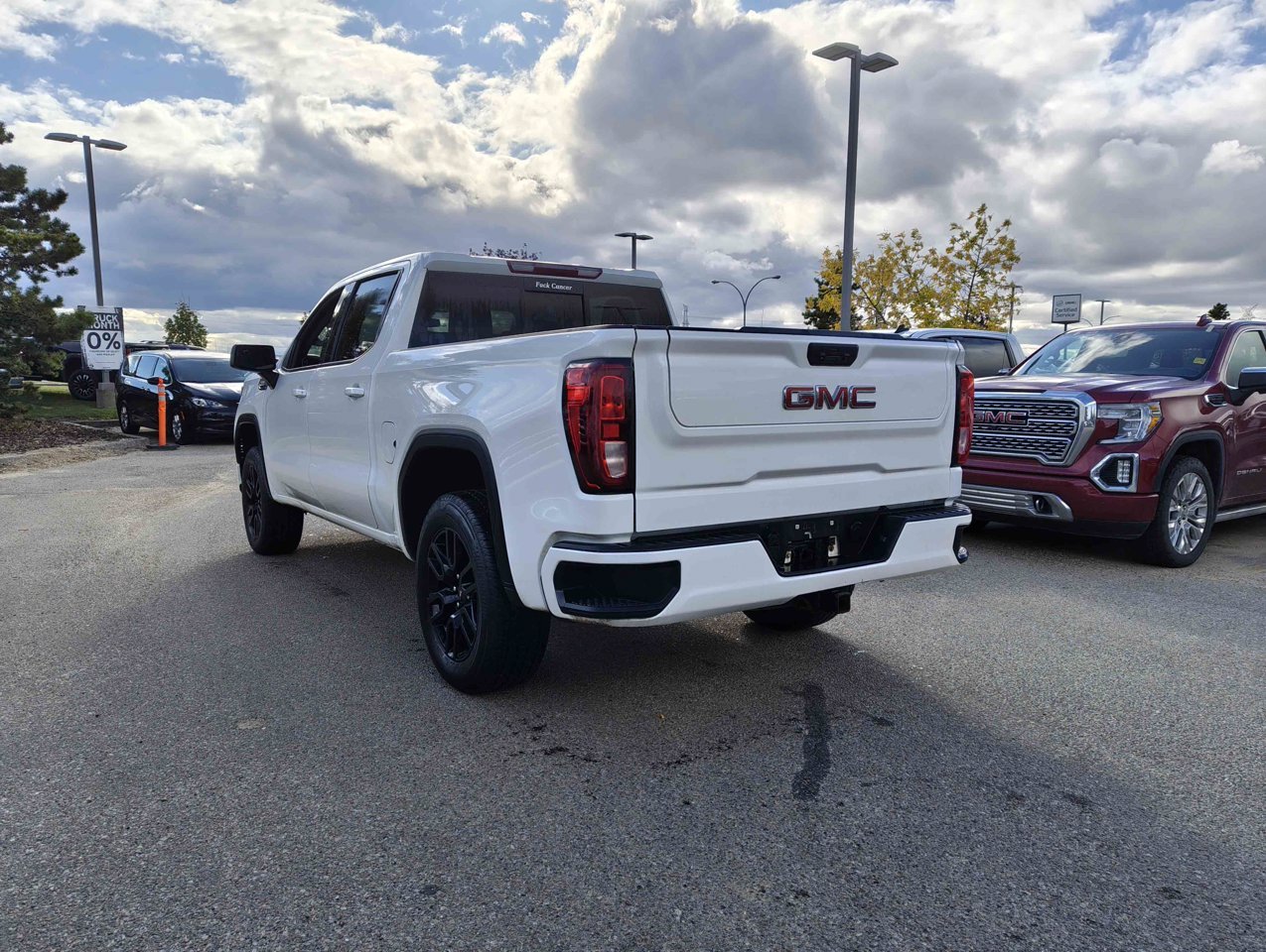 2022 GMC Sierra 1500 4WD Crew Cab 147 Elevation White Sherwood Park - photo #4