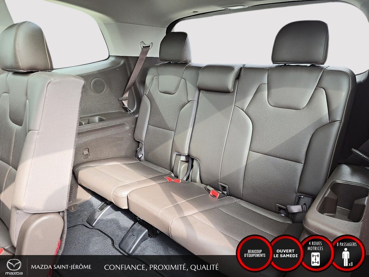 Kia Telluride SX | CUIR BRUN | 8 PASSAGERS | TOIT OUVRANT | 2022 Noir Saint-Jérôme - photo #22