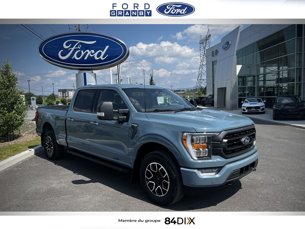 Ford F-150 2023 Bleu Granby - photo #1