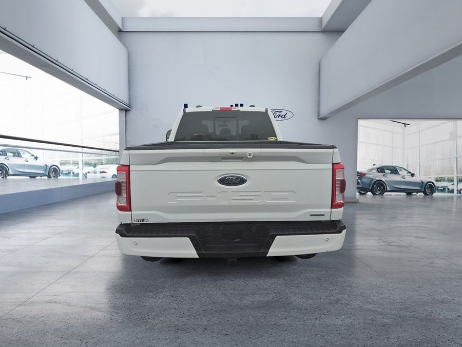 2023 Ford F-150 LARIAT 502A ** TOIT PANO ** SPORT 20P ** GROS MIRROIRS ** 360 ** 6,5 pi White