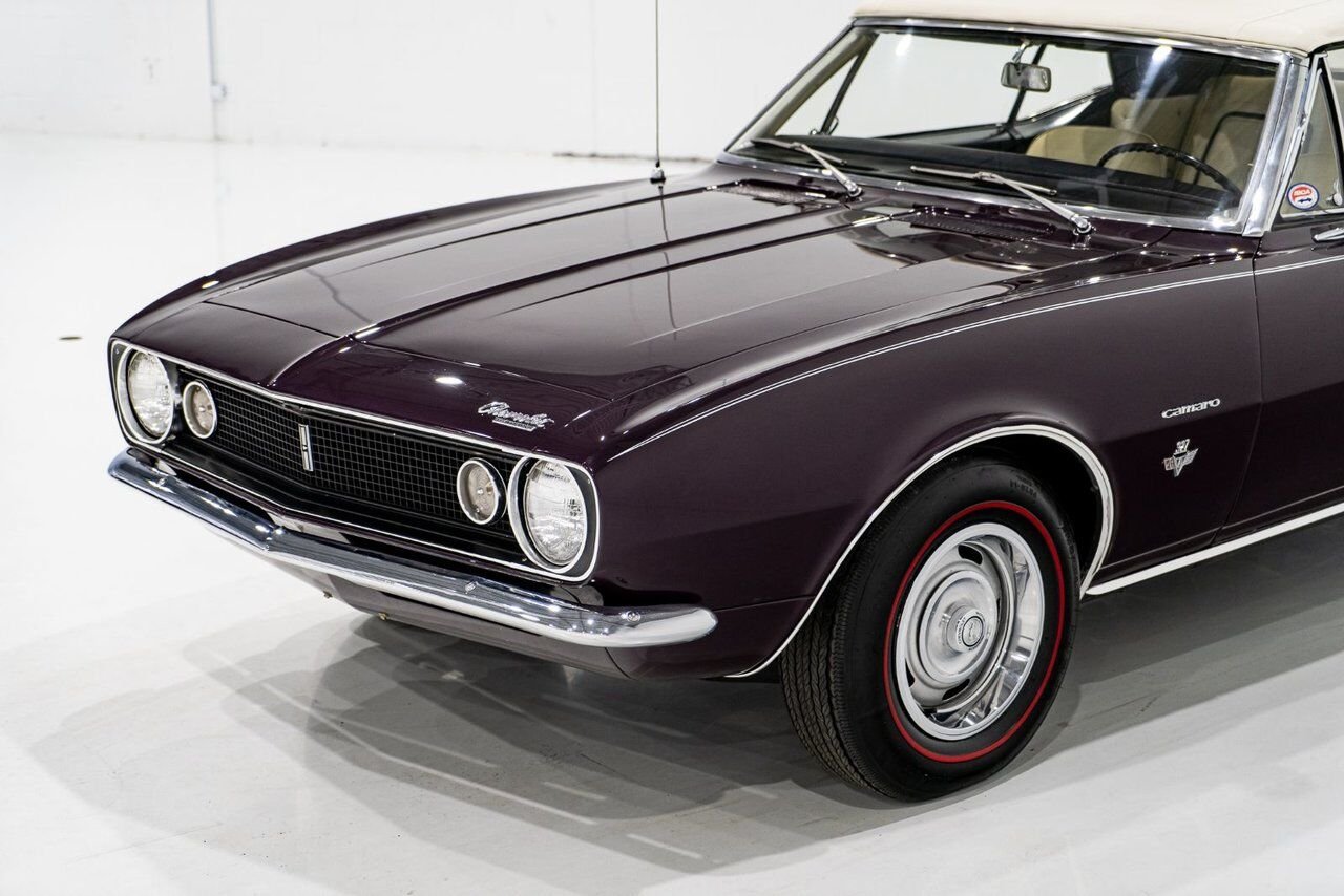 Chevrolet Camaro PRIX EN USD Convertible Beautifully presented from former Restoration 1967 mauve Montréal - photo #33