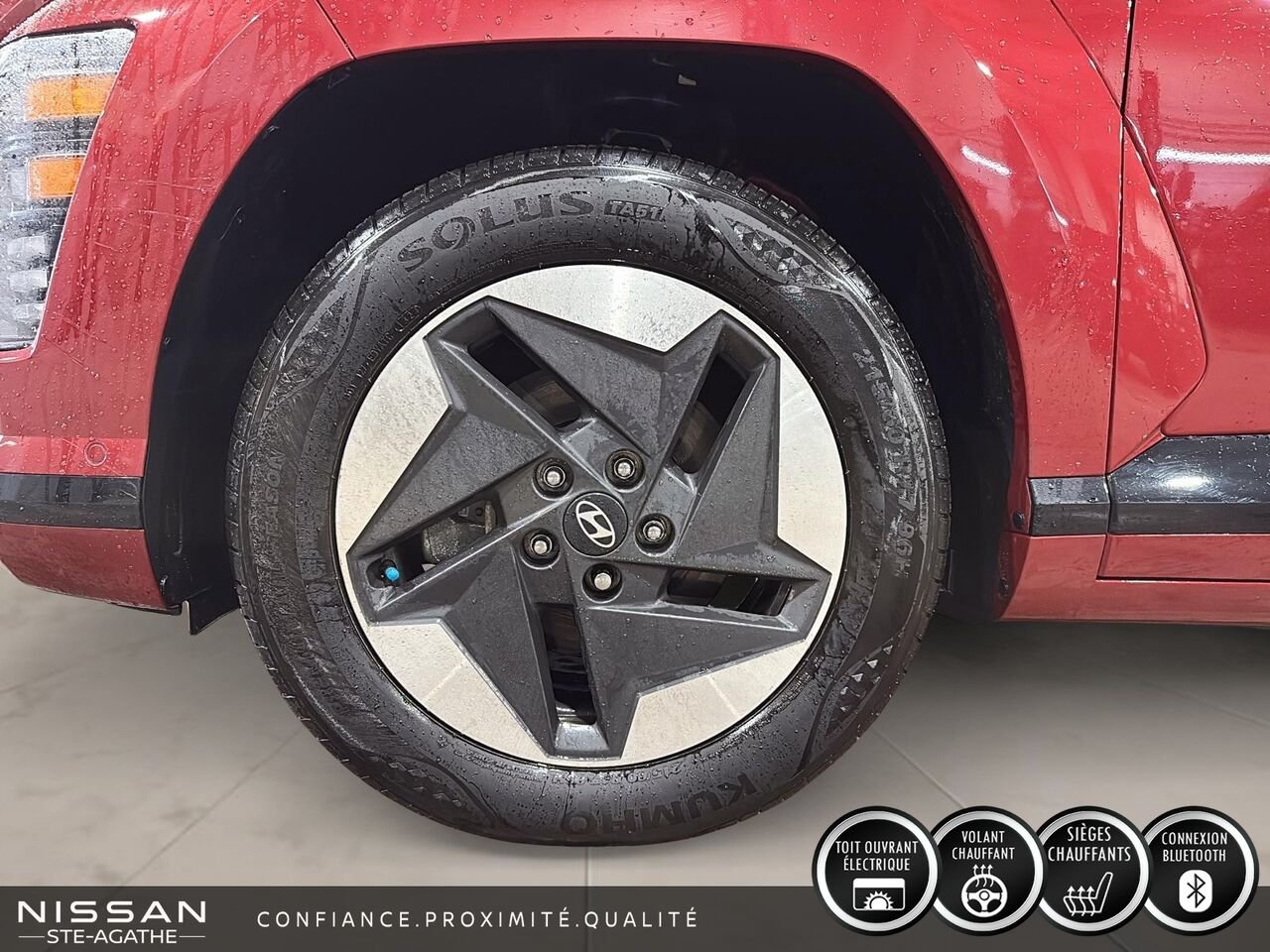 2024 Hyundai Kona Electric ULTIMATE TA | 100 % ÉLECTRIQUE | TOIT OUVRANT | CAMÉRA 360° | TÊTE HAUTE Red Saint-Jérôme - photo #6